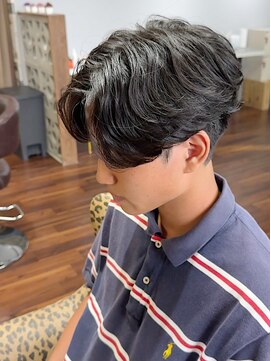 リ メイロ(Re.Meiro) フェザーパーマセンターパート