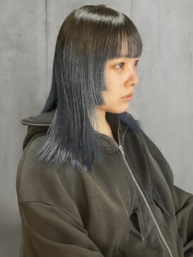 ニュイ 高槻 阪急茨木店(nui) ミディアムヘア/暗めカラー/グランマッシュ/茨木