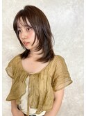 ミディアムレイヤーカット