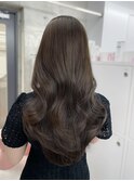秋カラー/ブラウンカラー/レイヤーカット　上野