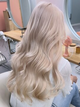 プネル(punel) 牧牧ブロンドホワイトベージュ