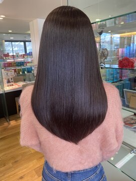 シーン(SCENE) 髪質改善/縮毛矯正/レイヤーカット/セミロング/伸ばしかけヘア