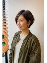 コポル(Copol)&nbsp;まわりと差がつく大人ショート×オリーブベージュ