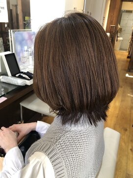 ジャストヘア ラポール 北久里浜店(just hair RAPPOR) 【根岸真奈美】くびれボブ/レイヤーボブ