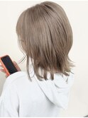 外はねボブ　ミルクティー