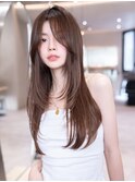 20代30代くびれ顔周りレイヤーカット/美髪質改善/縮毛矯正