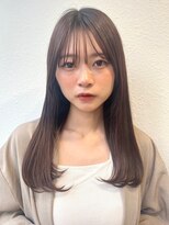 カバーヘア ブリス 大宮西口(COVER HAIR bliss) ロングレイヤー×ココアベージュ/韓国ヘア/髪質改善艶髪p大宮