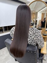 ファブ 銀座(fav)&nbsp;サラツヤストレート　ピンクバイオレット