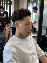 リッチブランドアンドコー(Rich Brand&Co)&nbsp;パーマ波巻きスパイラル/メンズパーマ/シャドウ/ラルフカール