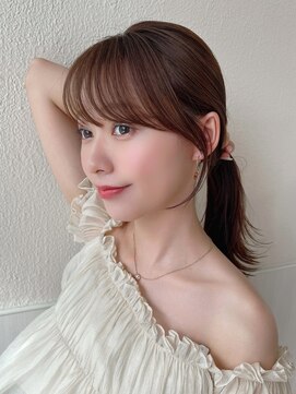 シルクレイ 新宿店(Silk-lei) ☆20代30代40代◎結んだ時も可愛い流れる顔まわり 新宿