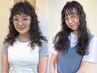 【松原限定】カット+根本からくるくるパーマ+トリートメント