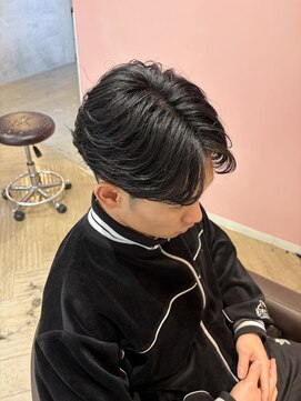 アヴァンス なかもず店(AVANCE.) 暑くなる季節におすすめ、センターパート
