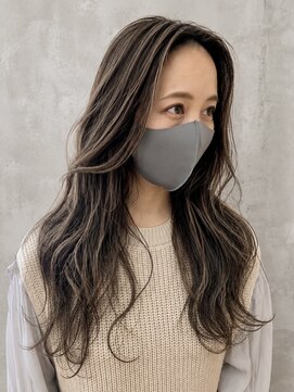 キリ 逗子(kiri) 逗子葉山インナーカラーケアブリーチ白髪ぼかしハイライトk31