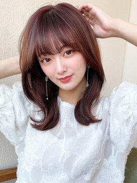 エイミーバイアフロートザガーデン 浦和店(amie by afloat the garden) 大人くびれレイヤー/ピンクブラウン/ヨシンモリ【浦和】