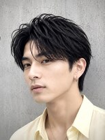 ボンド トウキョウ(BOND TOKYO)&nbsp;フェザーショートセンターパート 毛流れ/フェザーパーマ/渋谷