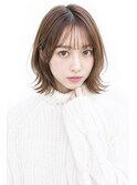 オフィス/ワンカール/20代/30代/ショートボブ/レイヤー/小顔