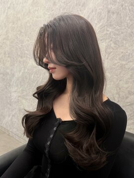 コア 梅田茶屋町店(Core) 梅田　韓国ヘア　グレージュ　レイヤーカット　艶髪