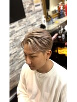 バーバーブロス(BAR BER bro's)&nbsp;メンズバレイヤージュ/ホワイトメッシュ/メンズ