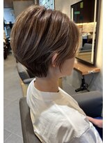 ウェーニー アージェ(VENI a:je)&nbsp;ハイライトカラー　ショートスタイル