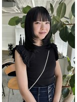 フィル(fil)&nbsp;黒髪レイヤーカット