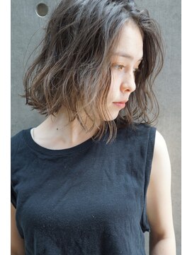 コス(kos) ダブルカラー*スモーキーグレーブラウン