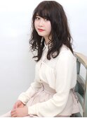 甘×ゆる 暗色セミロング