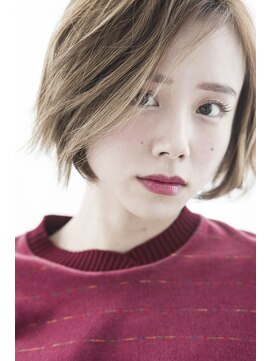 ミエル ヘア 新宿(miel hair) ハイトーンミルクティー