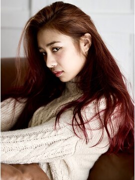 ペスカ 清田店(pesca) 【ベージュ→ベリーバイオレット】グラデーション