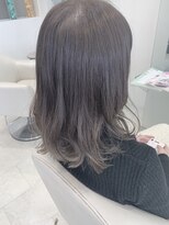 カイム ヘアー(Keim hair) シフォンブランジュ/セミディ/モテ髪/ふんわりニュアンスカラー