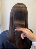 さらさらストレートヘアー