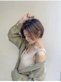 スタイリッシュショートボブ