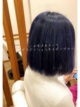 ロッソ 川口店(ROSSO) ※『グラデーションネイビーブルー』