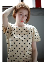 ルタ(LuTa by siesta＆LiCO)&nbsp;LuTa☆吉祥寺オレンジベージュ×ミニボブ