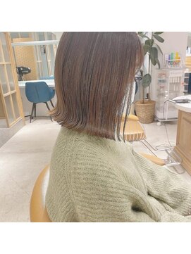 ロンド シャルム 吉祥寺(Lond charme) ロンド【千田大地】ダブルカラーグレージュ髪質改善前下がりボブ