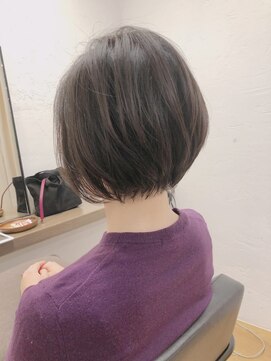 ニット 銀座(knit) 20代30代40代オススメ×絶壁解消×大人ショート《knit銀座　秦》