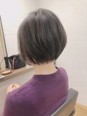 20代30代40代オススメ×絶壁解消×大人ショート《knit銀座　秦》