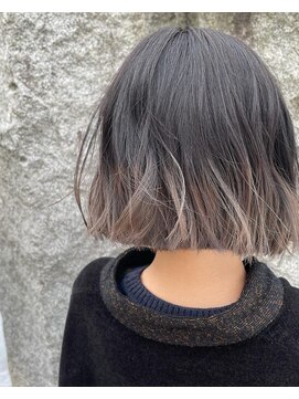 エターナルヘア(ETERNAL HAIR) bob cut×design color