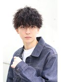 圧倒的無造作のウェーブパーマ 