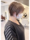 束感ショート/ハイライトショート