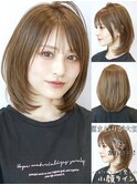 小顔効果&耳掛け《ー5歳》レイヤーカット★京佳にお任せ★新宿