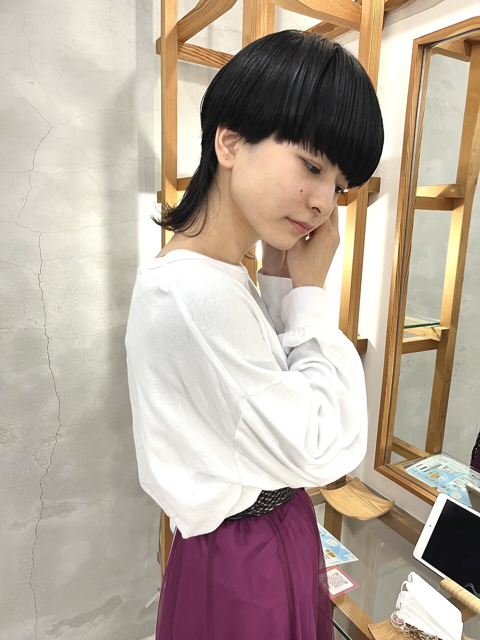 黒留袖 マッシュ ご予約はこちらから→@_kazuki0513 大人女性からオーダー殺到中