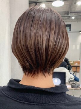 プルーヴ 秋葉原(prove) 30代40代大人女性/前髪ありショートボブ/ショートヘア/髪質改善