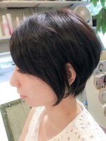 スナッグルサロン(SNUGGLE SALON) 丸みショートボブ/大人かわいい/20代30代40代50代/前髪あり/練馬