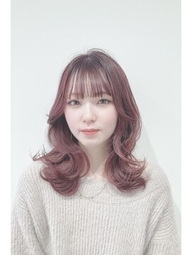 ブリリオ(BRILLIO) 大人可愛いピンクミディ