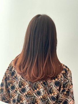 ノーバル バイ シエスタ 池袋(NoVal by siesta) オレンジグラデーション