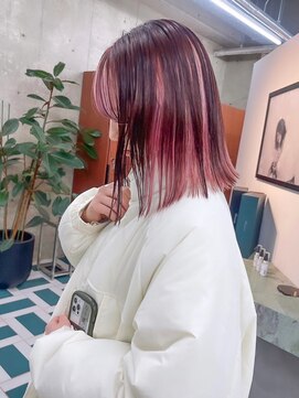 ノエ(noe) ボブ×インナーカラーYI-17