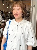 【夏っぽ】レモンのハイライトカラー