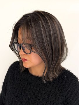 ジルブラン 錦糸町(JIL BLAN) ハイライトバレイヤージュダブルカラー20代30代40代グレージュ