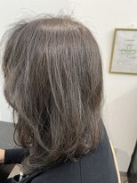 ビーズカラー ヤマザワ富谷成田店&nbsp;秋カラー◎/透明感／くすみ系／フォギーベージュ