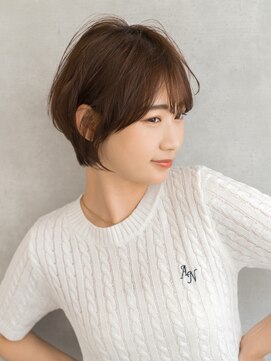 エレノア 自由が丘ANNEX(Eleanor) ナチュラルショート/大人ショート/くすみベージュ/自由が丘